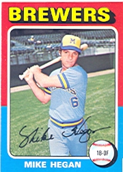 1975 Topps Baseball Cards      099      Mike Hegan